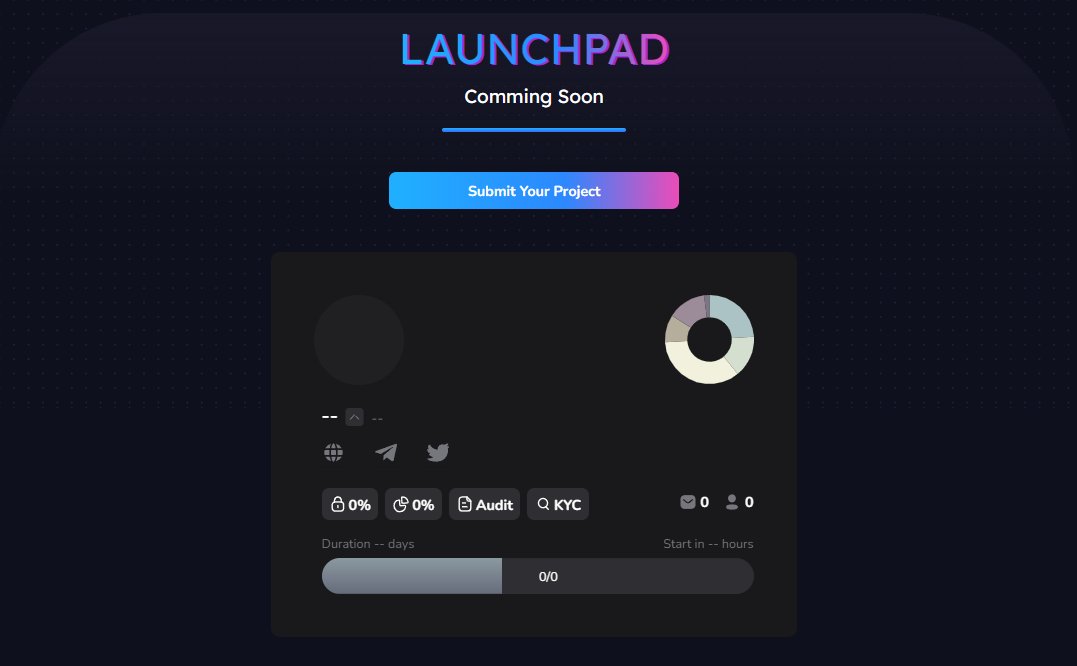 We are excited to introduce Pegasus Launchpad Page now is available on our Website.

Go to: pegasusdollar.finance/launchpad

#Pegasus #Cronos #CronosChain #CRO #MMF #METF
<a href="/MMFcrypto/">Na Dai</a>