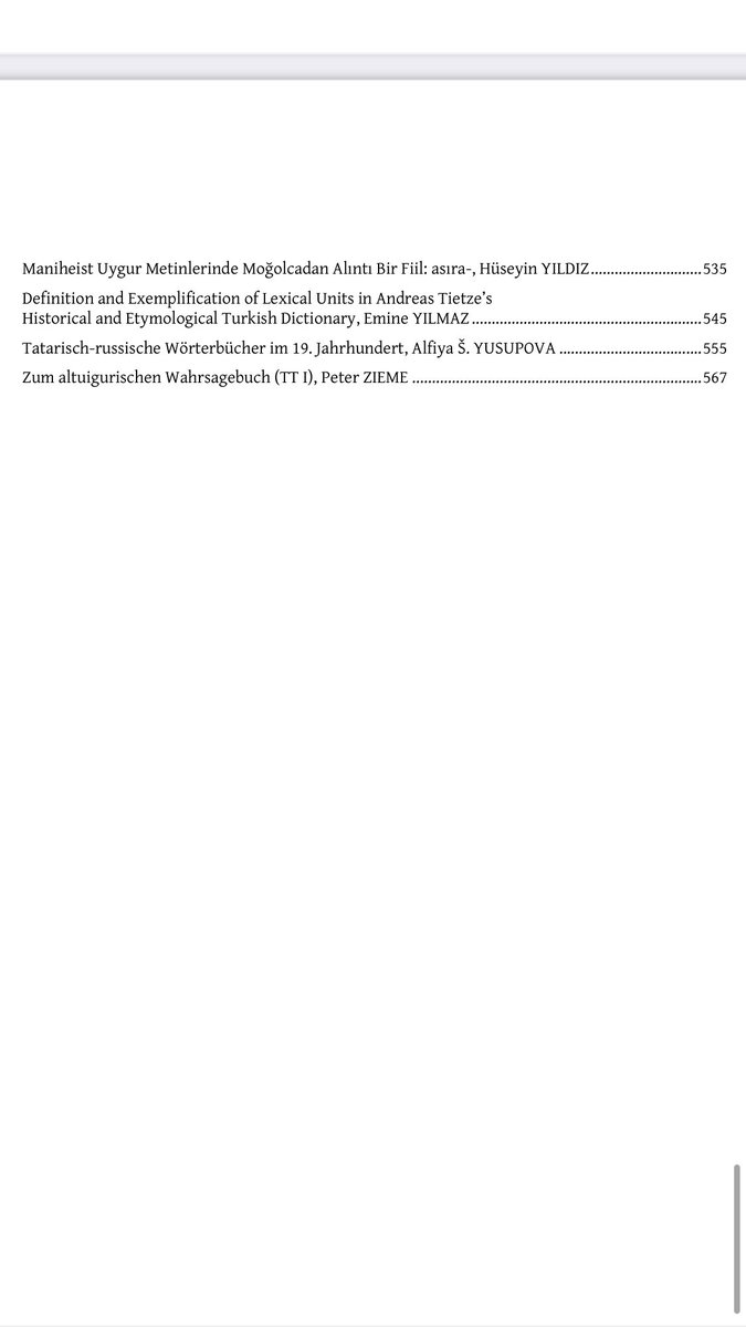 Editörlüğünü Prof. Dr. Irina Nevskaya ve Prof. Dr. Hatice Şirin ile birlikte yaptığımız Marcel Erdal Armağanı Harvard Üniversitesi tarafından çıkarılan Journal of Turkish Studies / Türklük Bilgisi serisinden çıkmıştır. Emeği geçen herkese teşekkür ederiz.