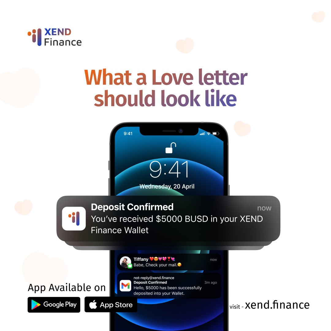 xendfinance's tweet photo. Not even Shakespeare can write a love letter this beautiful 😍 

When last did you get a love letter like this? https://t.co/KCVg7CZ9Jj