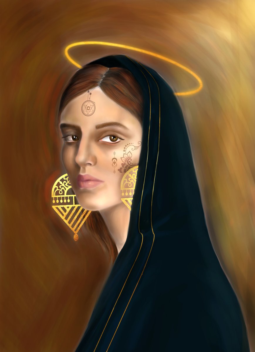 The Nun 1
2022
digital painting