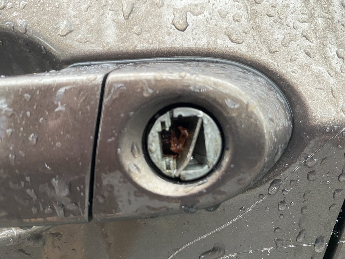 Just another morning in #Vancouver 
Reported to #VPD online
At least 6 other cars on our block with the same damage. Hard working criminals.