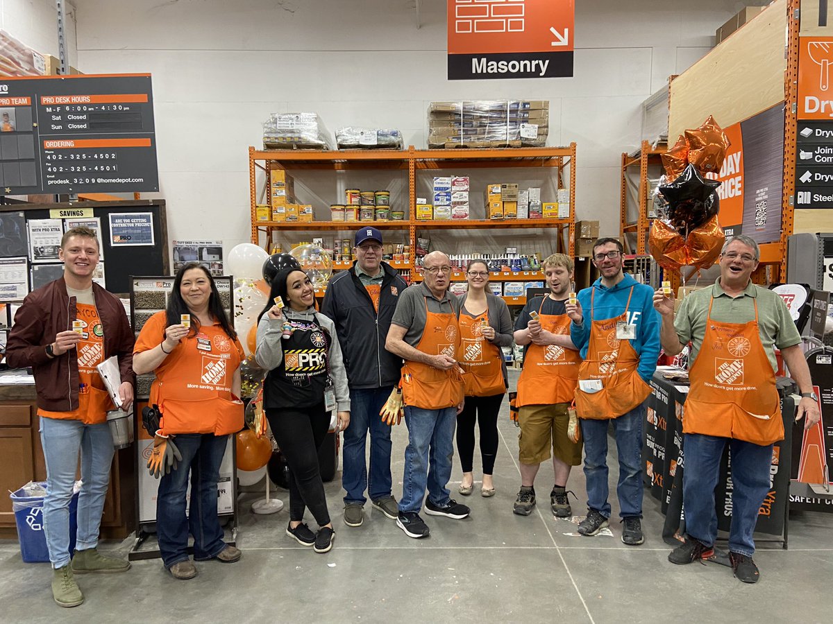 When Sika crashes the morning meeting😁<a href="/HomeDepot/">The Home Depot</a> 3209 w/Becky and the entire store showing support &amp; celebrating our Pro Customer @3209itshammertime Pro Event🤩food/fun &amp; GRATITUDE for our Pro’s <a href="/Monica_Lindsey1/">M</a> @d226leadingtheway <a href="/Sika_USA/">Sika USA</a> <a href="/Sika/">Sika</a>