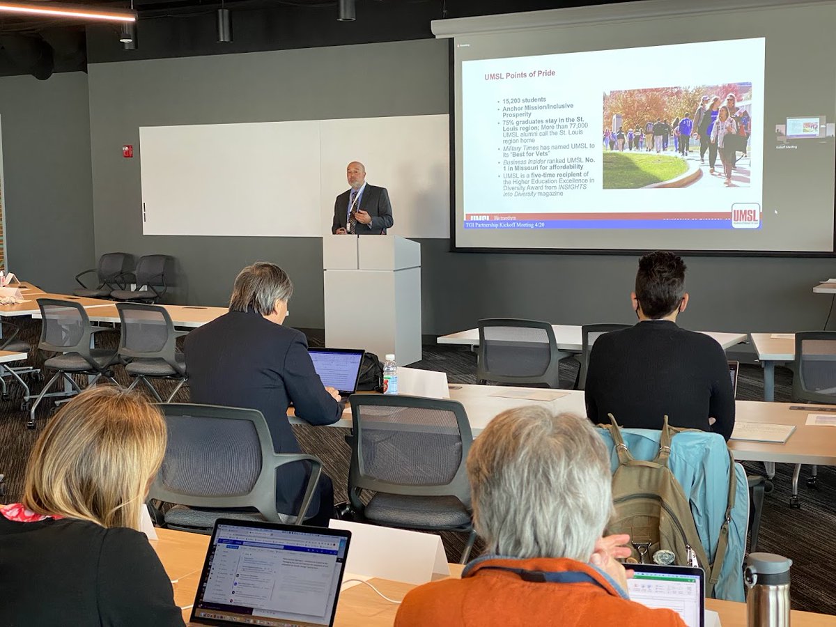 Yesterday, research faculty members from the eight institutions met yesterday to discuss and share geospatial research opportunities 5 of 8