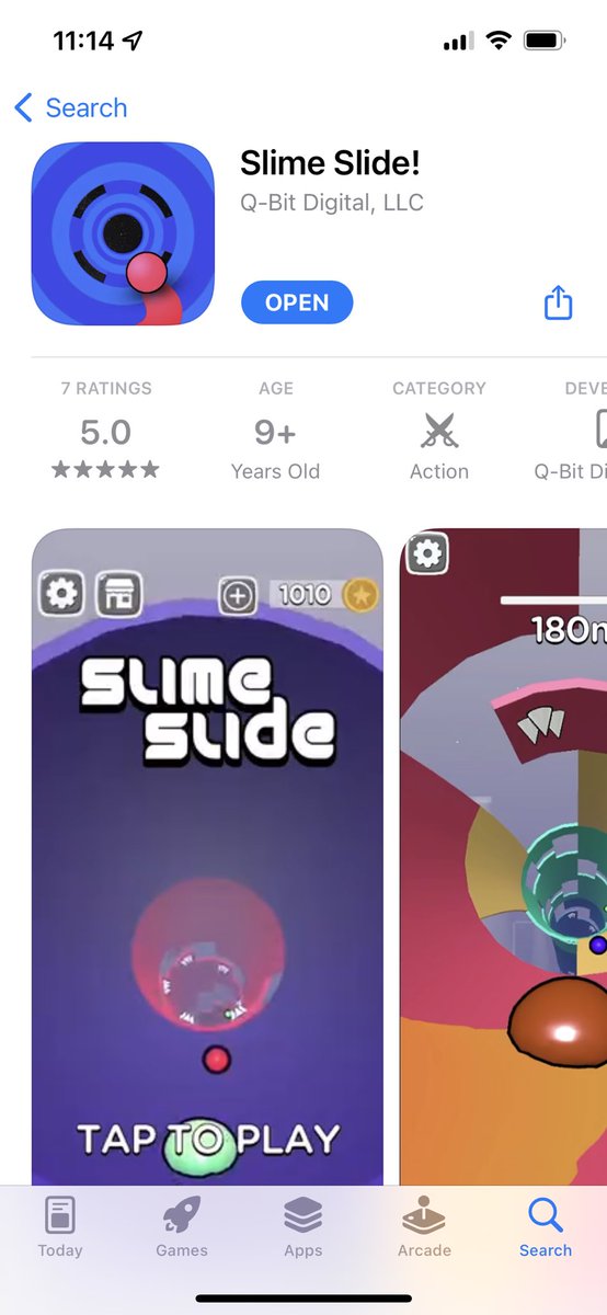 qbitdigital's tweet image. Check out our new mobile game “Slime Slide!”

Available on iOS and Android. Click the link in our bio to download it today!
