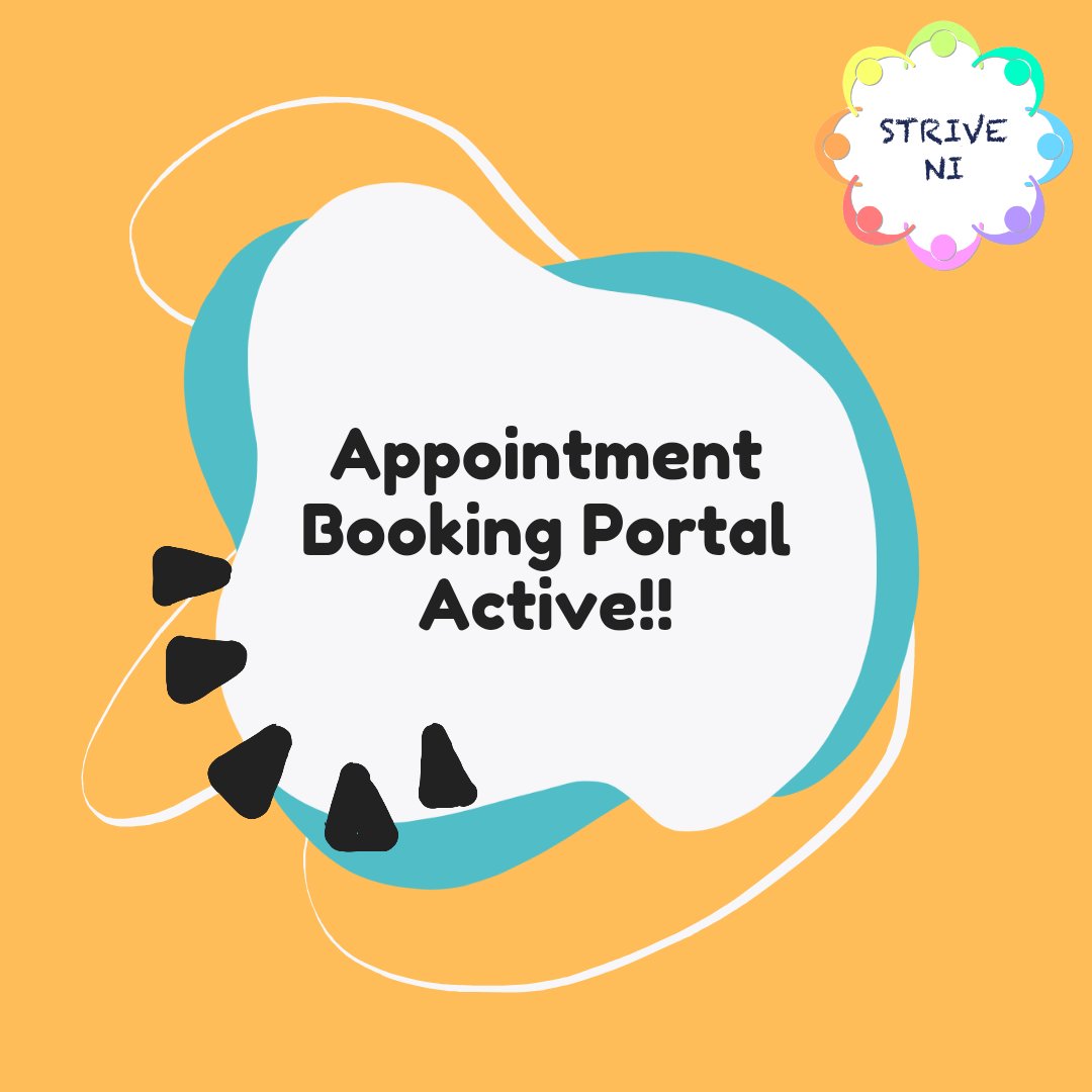 Our new booking portal is now active --》
striveni.co.uk/appointments