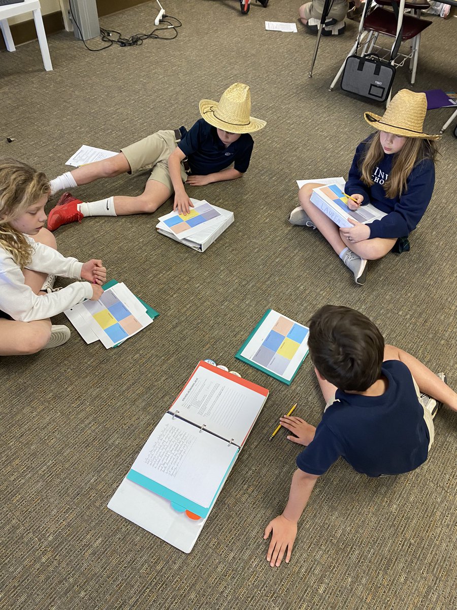 As we set out on the trail, students collaborated in book clubs to deepen their understanding of the historical events and their impacts on various communities and individuals. They also learned what life was like really like on the trail. (2/7)