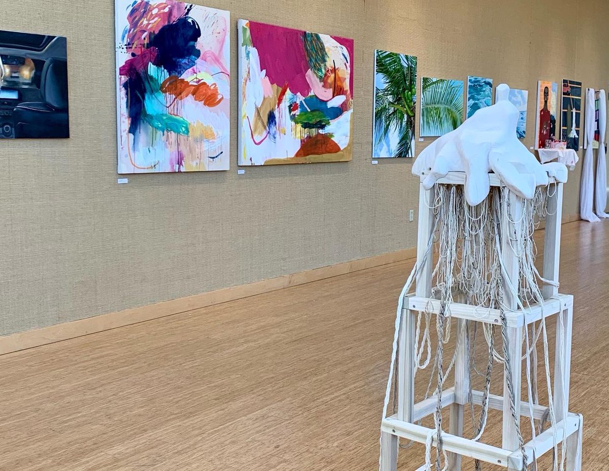 ArtsAtWCU's tweet photo. Wow! we are SO impressed by our senior artists! The BFA Senior Show is currently on display in both the Baker &amp; Knauer Galleries, and it contains all kinds of work from paintings to sculptures to digital graphics! You can support our graduating seniors Mon-Fri from 9am to 4pm https://t.co/qaejCdT2MP