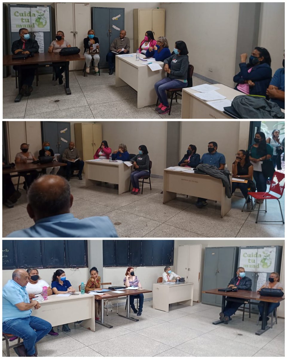 uptlara's tweet photo. #EnDesarrollo Docentes de la sede central y núcleos de Morán, Jiménez y Crespo del #PNFCP participan en el conversatorio para unificar criterios, metodologías, plan de trabajo sobre la UC Proyecto.
#UptaebActiva
@michellyvivas @Elida_Luna_Beta @olivapineda04 https://t.co/l1D4rnEuYy