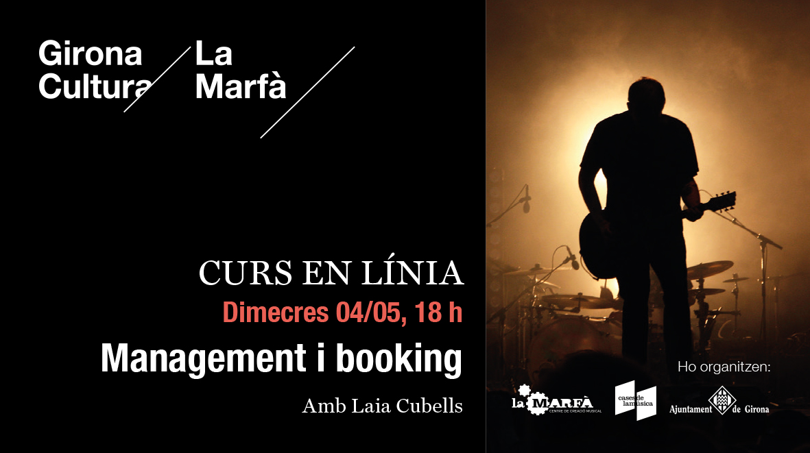 LaMarfamusica's tweet photo. Vols saber quines són les vies per aconseguir contactes de programadors, ajuntaments i festivals de diferents àmbits? La @LaiaCubells1 ens ho explicarà!
https://t.co/eDAhu74RMF
#Lamarfà #músics #gestiócultural #managementmusical #gironamúsica #gironacultura https://t.co/12UntGn7ey