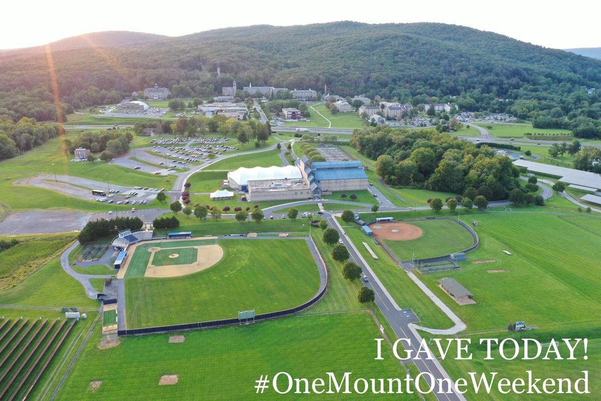 justinebraith's tweet photo. I gave to @mountathletics to help enhance the lives of our student-athletes and our D1 Athletic programs! Each story matters! Help us to #movemountains by making your donation today!
#GoMount #OneMountOneWeekend 💙 https://t.co/MmsHUcqfNy