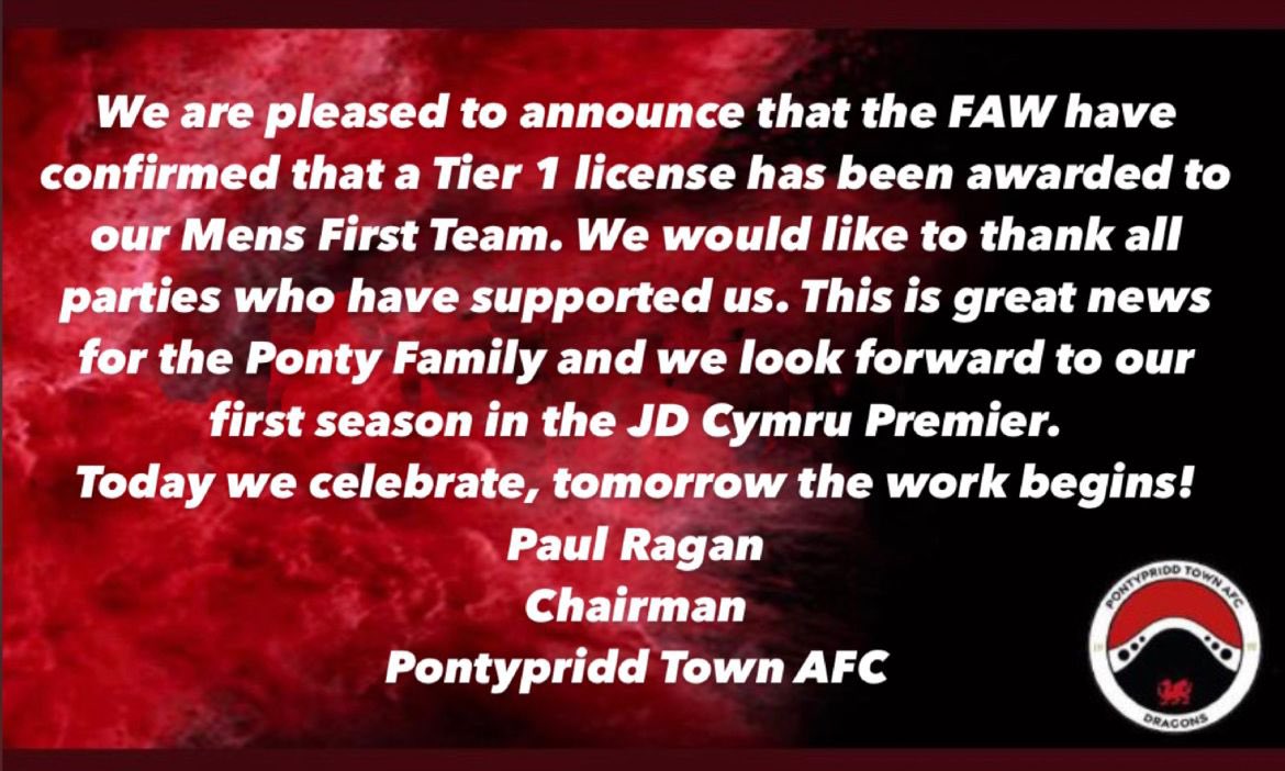 Pontypridd United Men tweet media