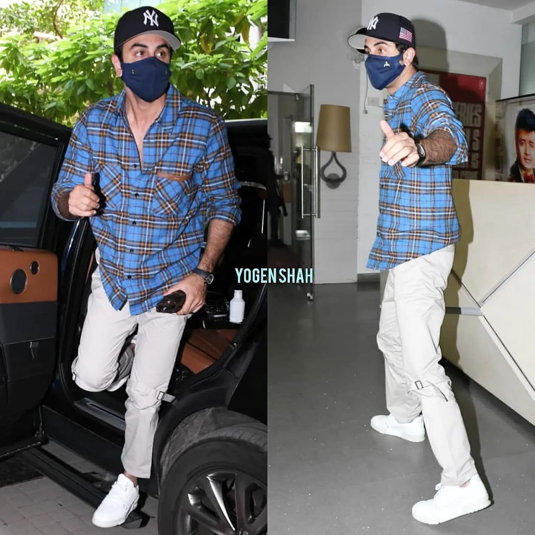 🔥 Ranbir's Awesomeness 🔥 on X: Ranbir's sneakers are Louis Vuitton LV  TRAINER SNEAKER $1300 (IDed by insta @/goatmenfashion)    / X