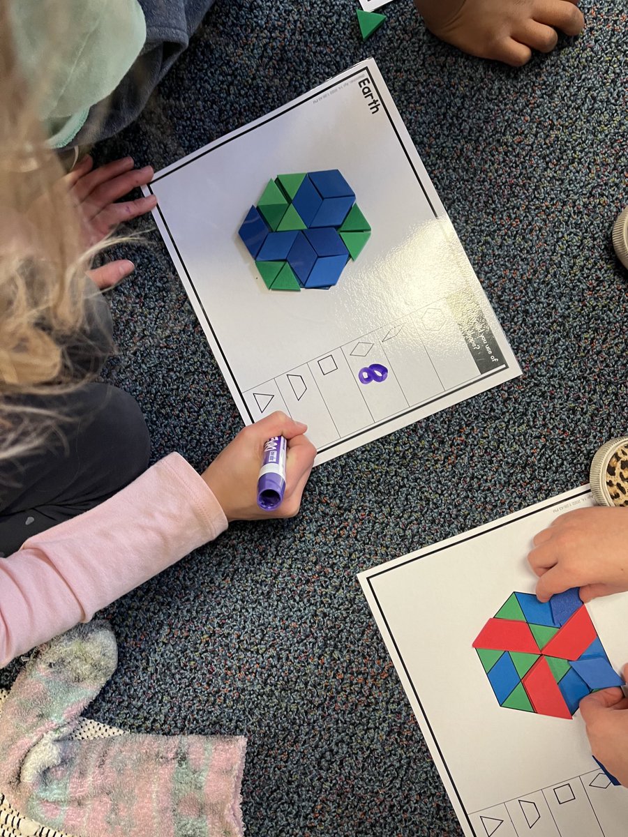 Shapes and Earth Day fun! ⁦<a href="/MPS_Morton/">Morton Elementary</a>⁩ ⁦<a href="/MalonePrincipal/">Troy Malone</a>⁩