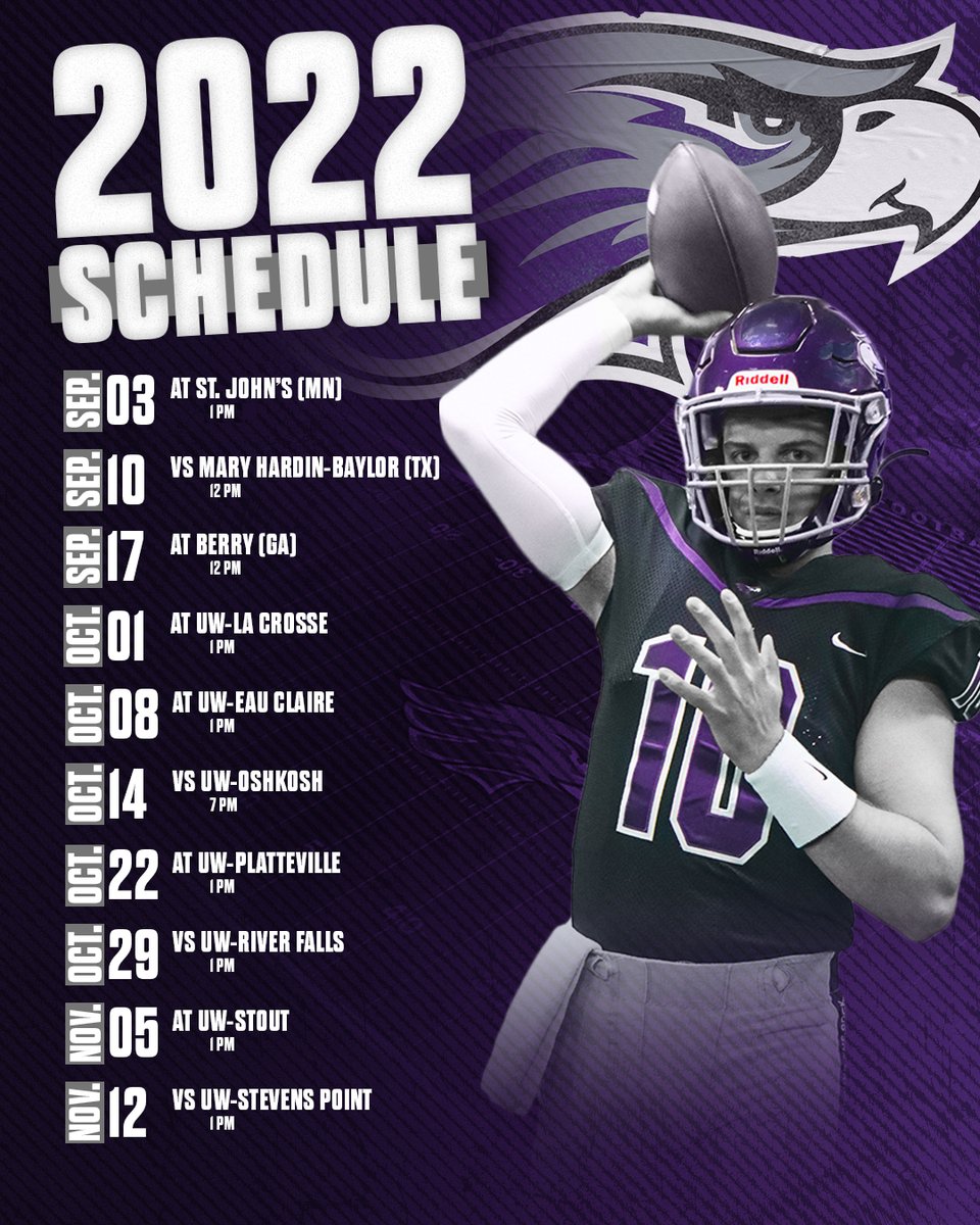 Let's have some fun this fall. Full 2022 schedule details: bit.ly/3L7ELrl #d3fb | #PoweredByTradition