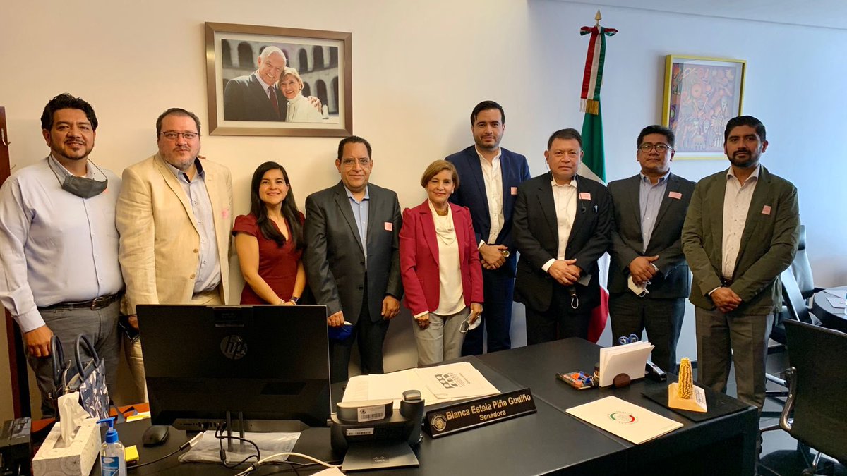 suntsohife's tweet photo. Agradecemos el espacio brindado por la Senadora Blanca Estela Piña Gudiño, integrante de la Comisión del Trabajo y Previsión Social, quien manifestó su compromiso para continuar fortaleciendo los derechos laborales y para trabajar con la #FENABAD en beneficio de los trabajadores. https://t.co/8HDTASwlxp