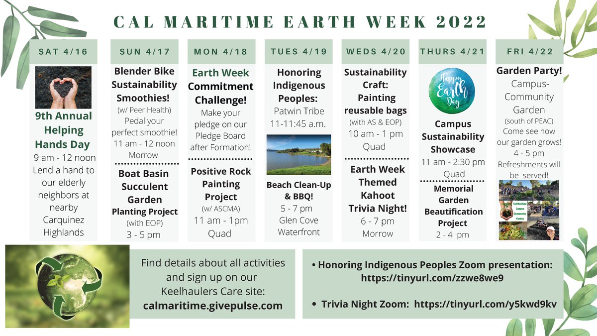 Come visit our booth today at Cal Maritime from 11-2!