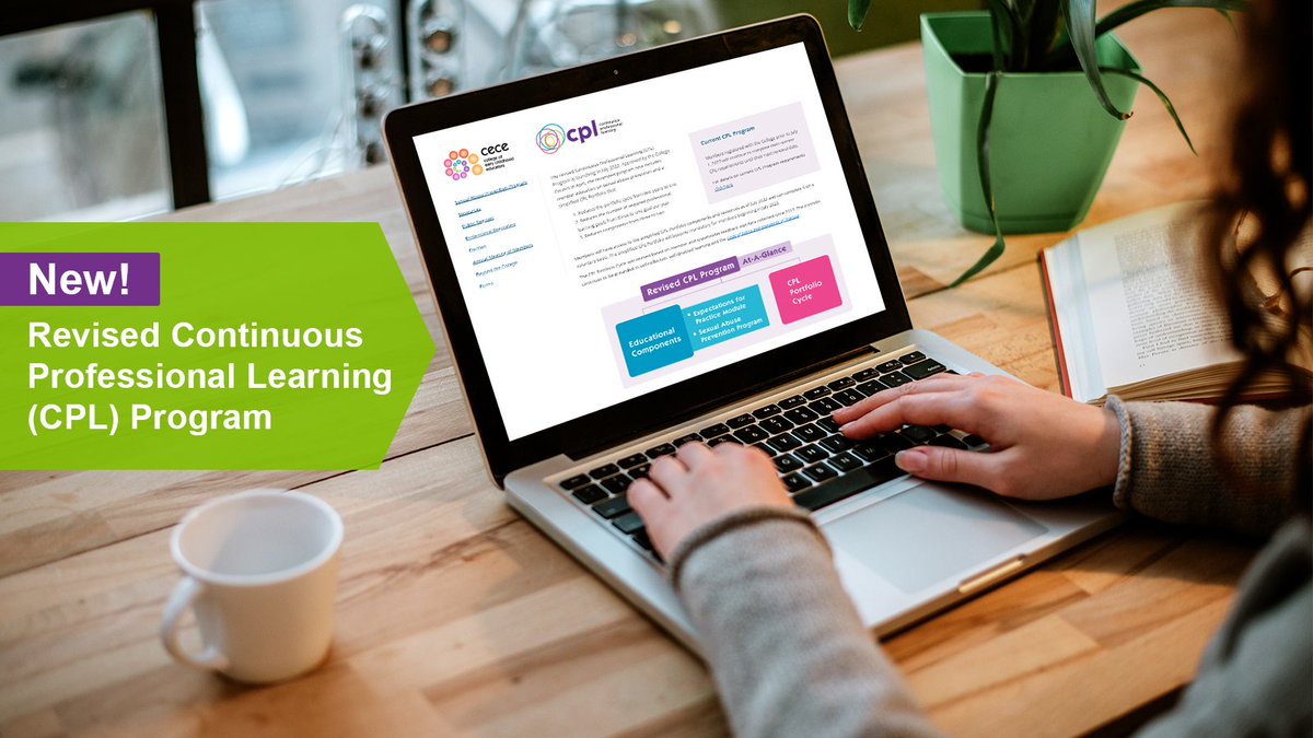 #RECEs: Announced today, the CPL Program has been revised. The revamped program now includes a simplified CPL Portfolio (one year, one goal) and member education on sexual abuse prevention. Learn More: ow.ly/rTFV50IOku9  #ECE