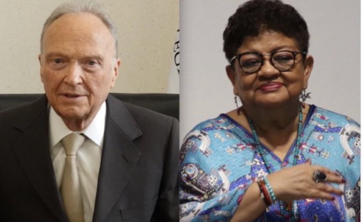 .<a href="/ErnestinaGodoy_/">Ernestina Godoy Ramos</a> ¿Por qué movilizó la maquinaria y encarceló a Alejandra Cuevas?

528 días enterrada en una celda con un delito fabricado por Gertz.

¿Cómo puede dormir? ¿De que está hecha?

Hago las mismas preguntas a todos los cómplices que ejecutaron el invento del criminal.
