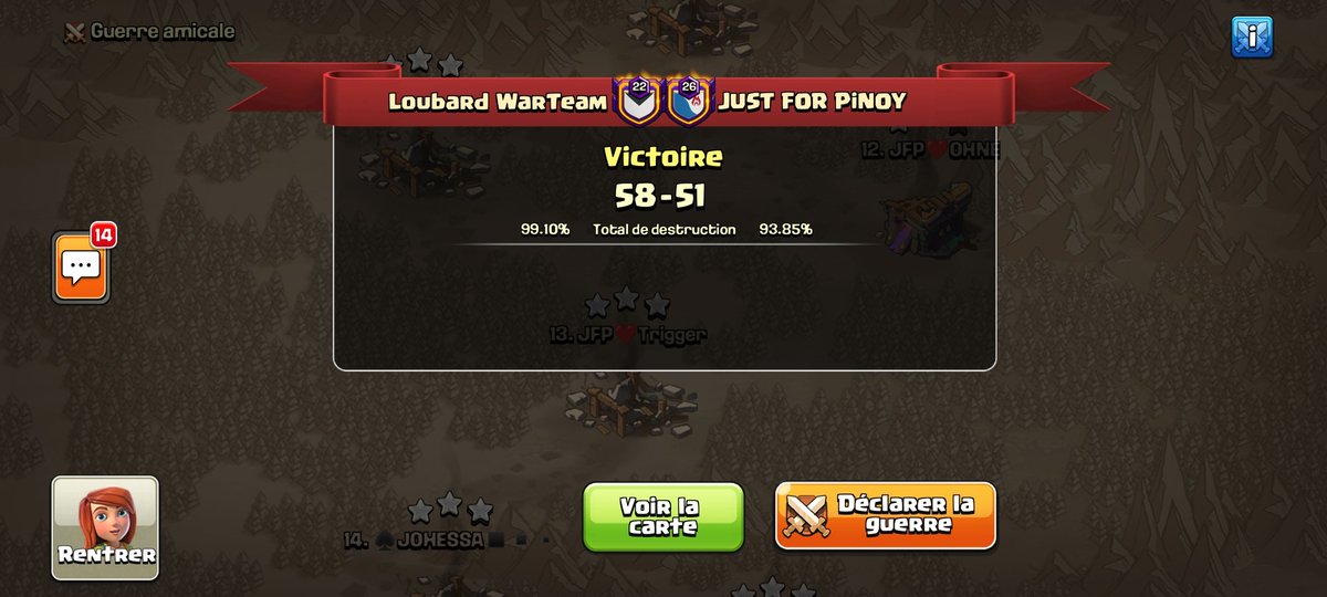 Ben Hipster โข - L.W.T (@lwt_benhipster) on Twitter photo Play-off <a href="/wcl_warriors/">WARRIORS CHAMPIONS LEAGUE</a> Round 1
Big team war ๐ฅ๐ช
Gg JFP ๐
Let's go Round 2 ๐ Play-off <a href="/wcl_warriors/">WARRIORS CHAMPIONS LEAGUE</a> Round 1
Big team war ๐ฅ๐ช
Gg JFP ๐
Let's go Round 2 ๐