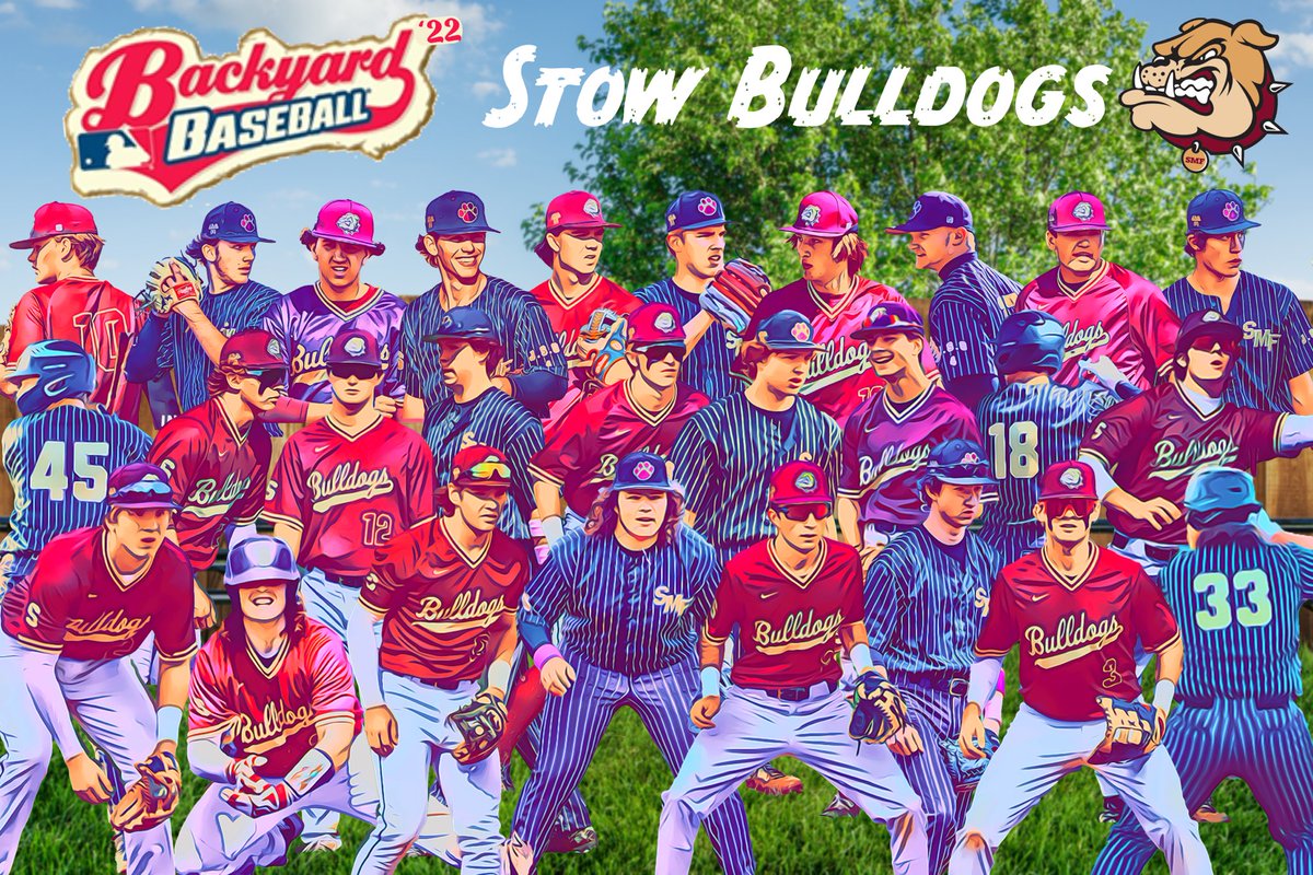 .<a href="/StowBaseball/">Stow Baseball</a> hope you boys are digging the new graphic! If they ever bring back Backyard Baseball, I know which team I’m rocking with..
 
2022 Stow Bulldogs!!