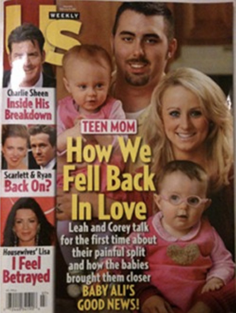 krisskardashian's tweet photo. Taking it wayyy back to 2011 ⏪
Leah was, you guessed it, falling in love with Corey AGAIN.
Do y’all see a pattern here?
#TeenMom2 #LeahMesser #CoreySimms #ThrowbackThursday #MTV #TeenMom #DaddyIssues https://t.co/THFLcwkLc7