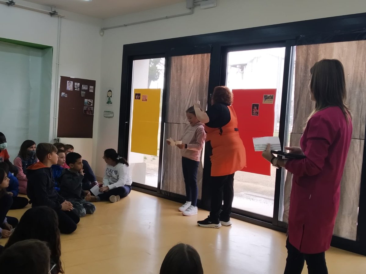 ZERMestral's tweet photo. 👉🏻Avui primera sessió de la unitat didàctica amb propostes DUA amb l’alumnat de CM de l’ESCPortRodó i de l’EVC @fundaciompla , un pas més en el nostre 🙌🏻Projecte d’Inclusió i en el pilotatge DUA https://t.co/7LSBNWuUQF