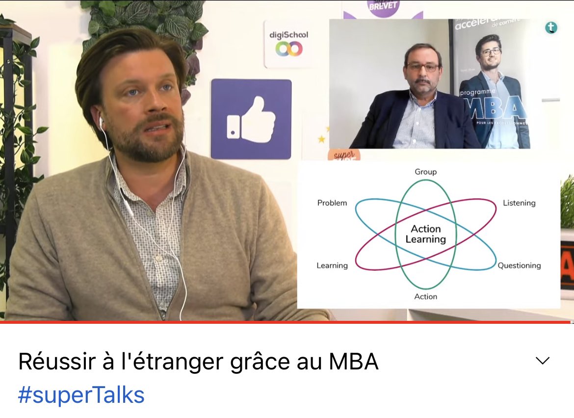 Groupe ISC Paris (@groupe_iscparis) on Twitter photo Suivez en direct le Supertalks by <a href="/digiSchool_fr/">digiSchool</a> sur le #MBA de l’ISC Paris.
👉 youtube.com/watch?v=AMT9cl… Suivez en direct le Supertalks by <a href="/digiSchool_fr/">digiSchool</a> sur le #MBA de l’ISC Paris.
👉 youtube.com/watch?v=AMT9cl…
