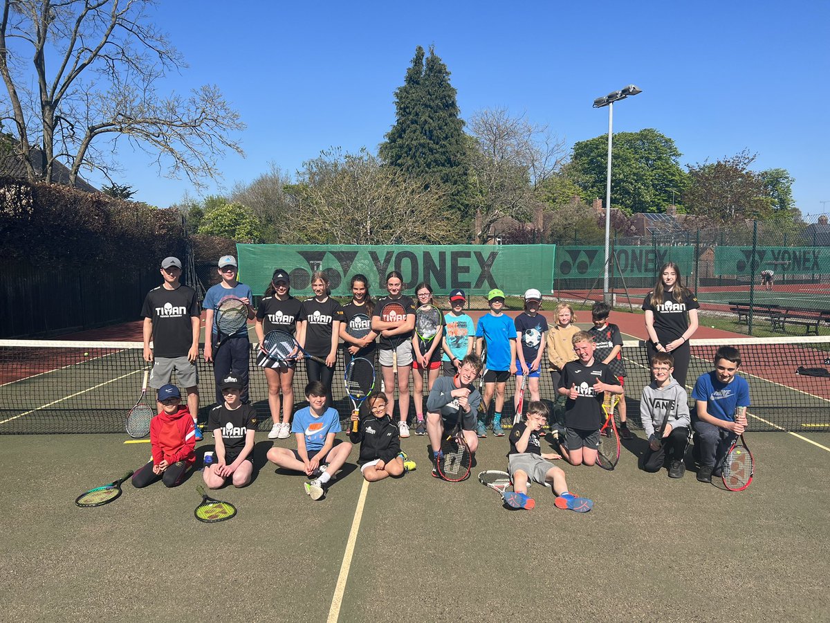 Last day of camp today, beautiful weather, loads of energy, great work guys! 🎾👍🏼☀️  <a href="/TennisRisbygate/">Risbygate Tennis Club</a> <a href="/LTASuffolk/">Suffolk LTA</a> <a href="/yonextennis_uk/">Yonex Tennis UK</a>