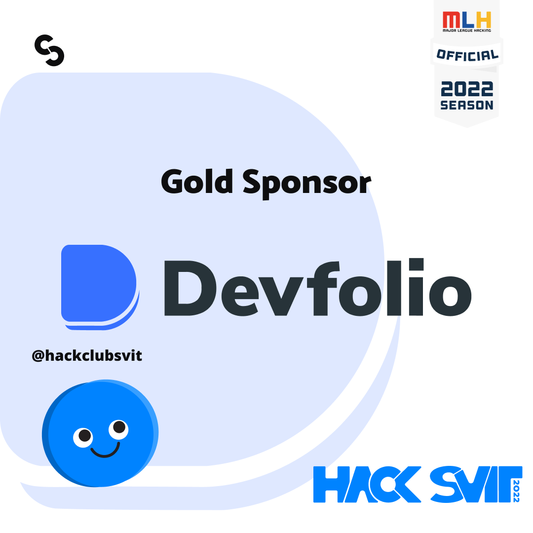 HackClubSVIT's tweet photo. Who doesn't want to shine and glitter like gold? Meet our Gold sponsor who helps us shine in our own unique way ๐
#HackSVIT
#HackSVIT2022
#HackClubSVIT
#SVITVasad
#SVIT
#CodingClubSVIT
#mlh
#majorleaguehacking
#mlhhacks https://t.co/ckauyFHoPp