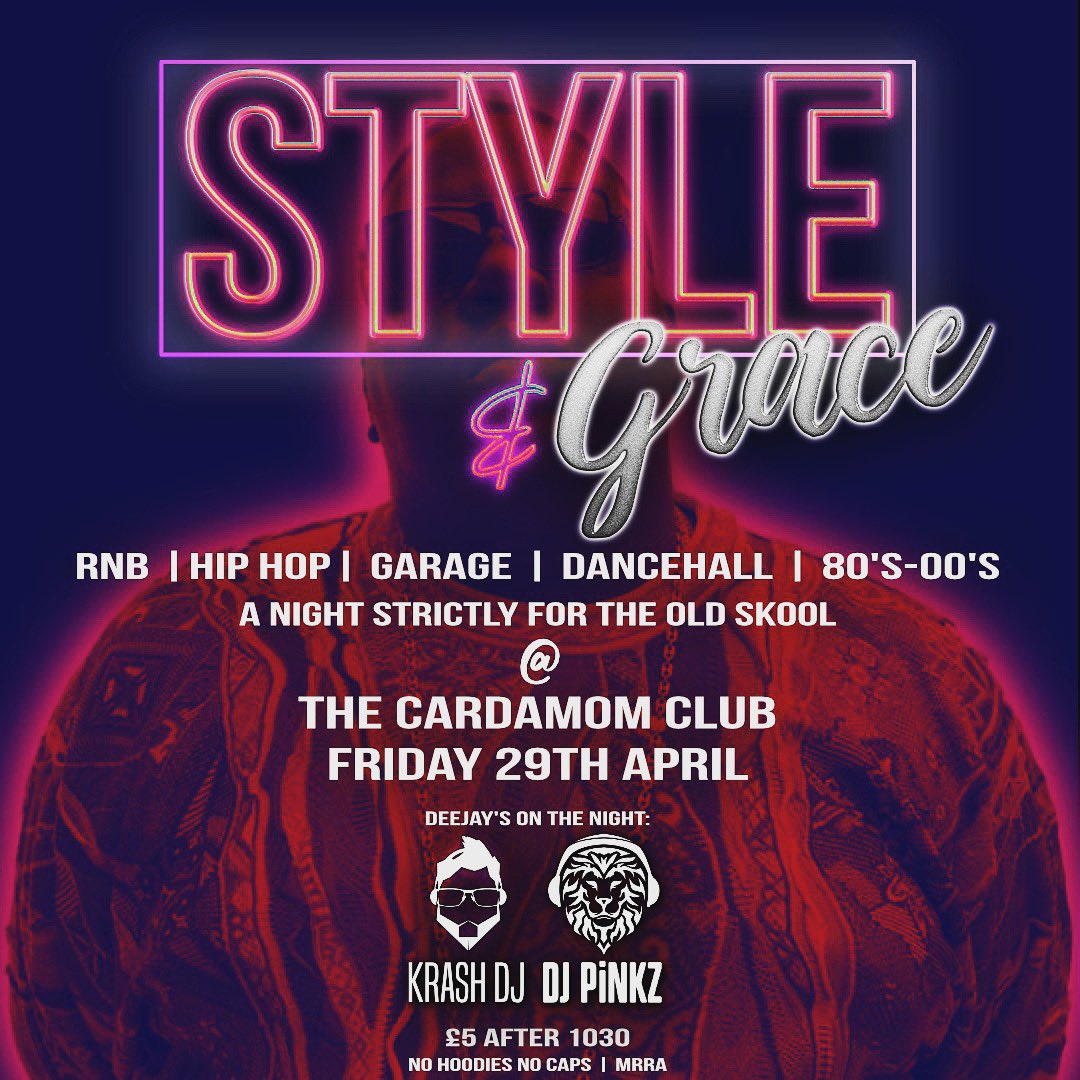 DjPinkz's tweet photo. Just Over A Week To Go For The Next @Style3grace https://t.co/wFb1UKZGhx