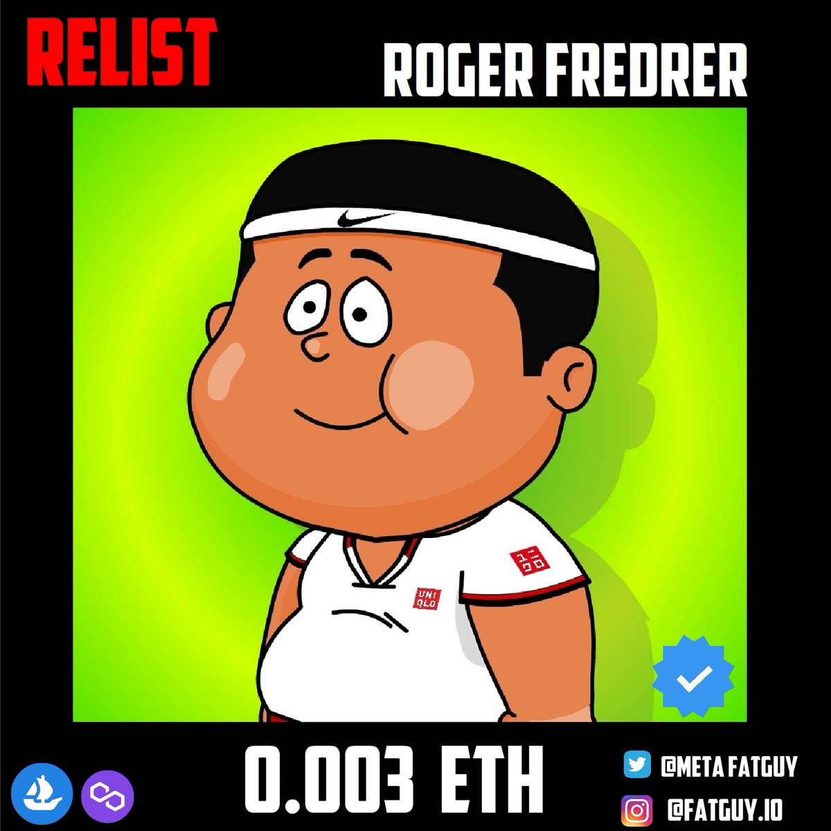 ❤️❤️RELIST ❤️ ❤️
Link in bio 😘

#NFTGiveaways #NFTGiveaway #NFTCommunity #NFTs #NFTdrop #NFTartist #NFTartist #nftcollector #nftcollector #NFTCommmunity #NFTProject #NFTProject