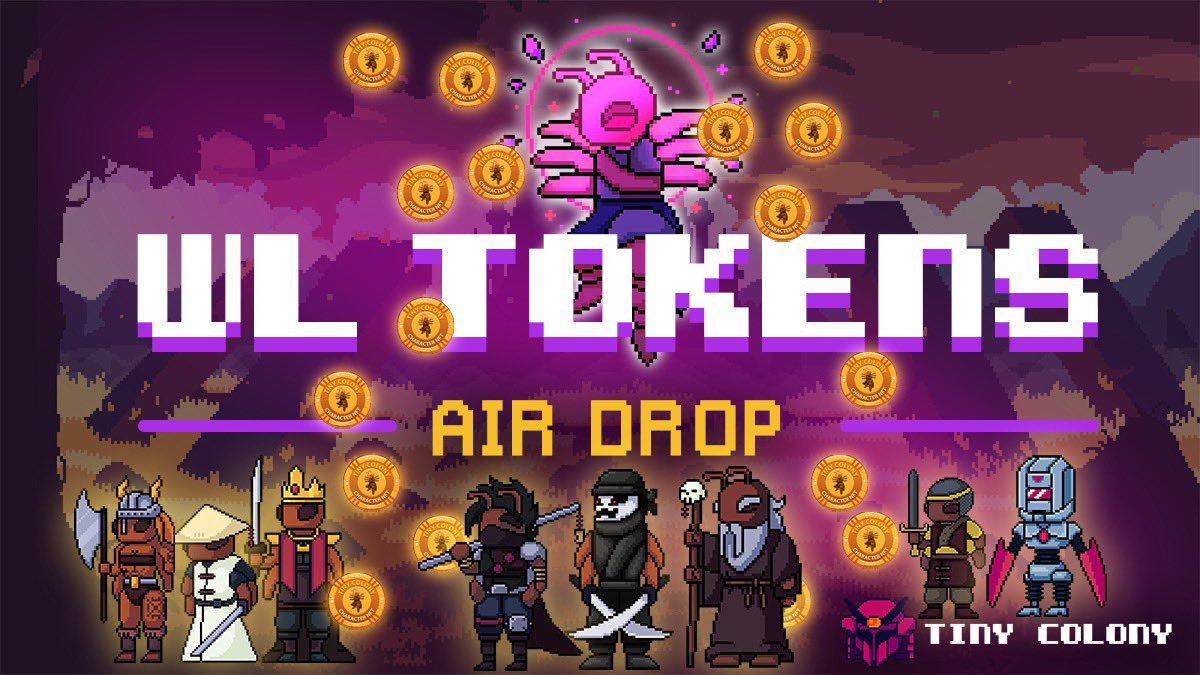 Check your wallets 👀

Whitelist tokens have been sent out for our Character mint on Apr 28 exclusively on fractal.is/tinycolony

1 WL token = 1 mint = 1 NFT 

Token Address: 4TqvsRby9R85hFsp1BAht7tqCrfvD2hUsRXjnBmKKRk9