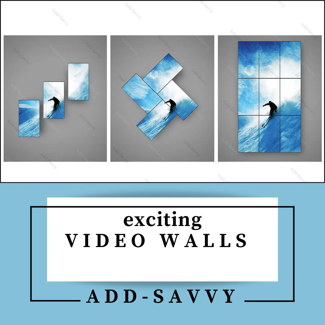 AddSavvy's tweet photo. You can always have a fun, bold and exciting way to expand and/or express your business with our Video Walls! 
#commercialinteriordesign #interiorarchitects #commercialdesign #storedesign #commercialrenovation #renovation https://t.co/9mM81xxLxy