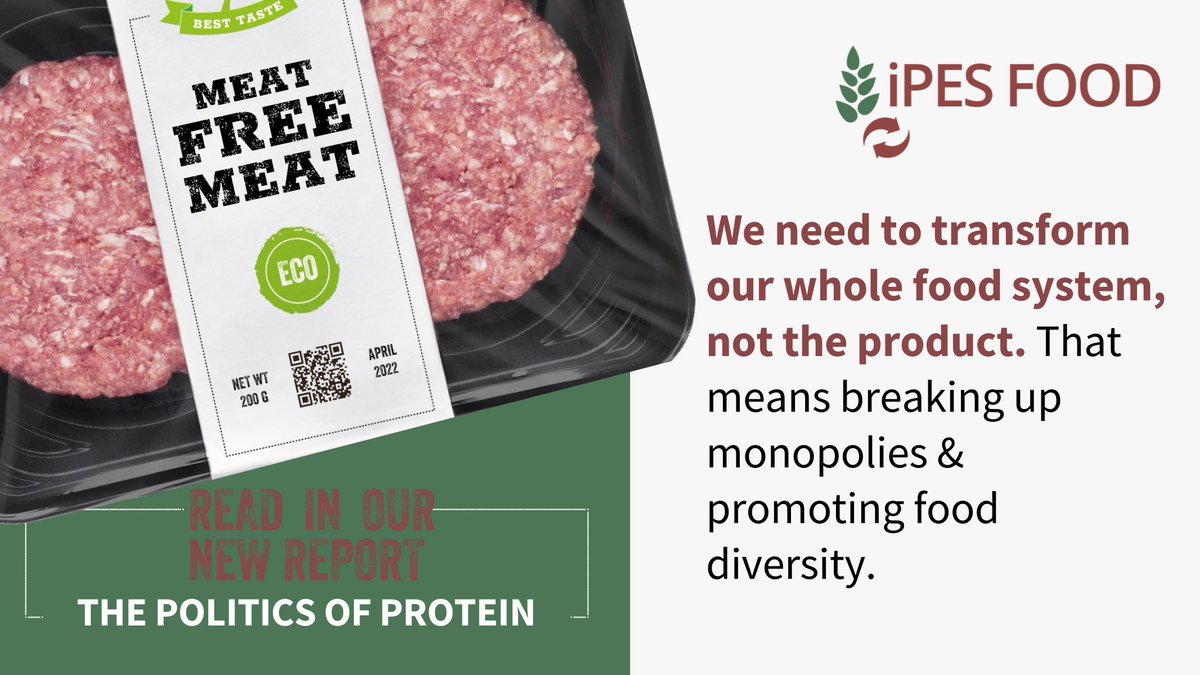 IPESfood's tweet photo. Industrial livestock production is devastating the planet. The answer is to look beyond trying to fix the 'protein problem'. It's to transition to sustainable, diverse &amp; more local #foodsystems, and break down concentration of power.

#PoliticsofProtein

https://t.co/EK12uigVKs https://t.co/LR4ceROvmd