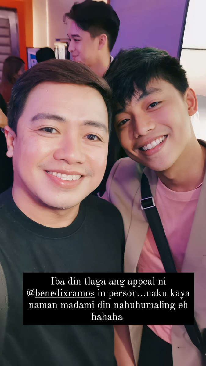 Gets ko na bakit nahuhumaling kayo kay <a href="/BenedixRamos/">Benedix Ramos</a> iba ang appeal 💖 #MisisPiggySpecialScreening