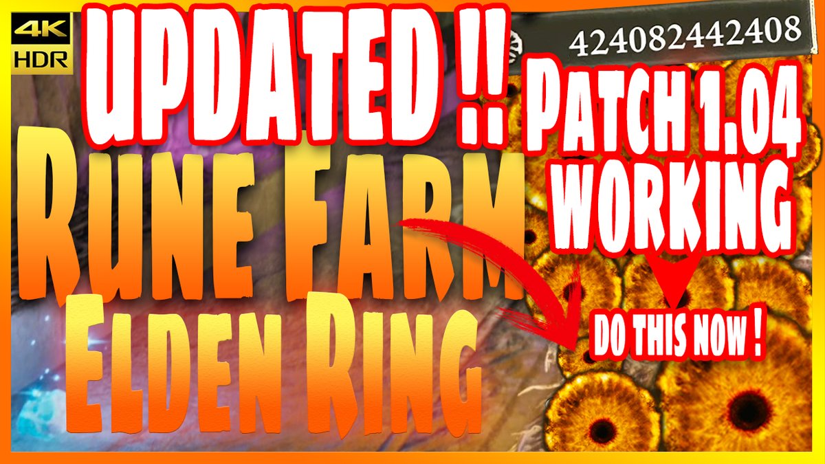 ReaperGriMmiE's tweet photo. UPDATED RUNE FARM After Patch 1.04 👇🏻
Do this before they nerfed it 

https://t.co/fwvqMawr3x

#eldenringfarm #eldenringgameplay #eldenringrunes #Eldenring
#eldenringedit #eldenringmemes #eldenringart #eldenringcommunity #eldenringfromsoftware #eldenringgame #eldenringnews https://t.co/d0iibgt0pg