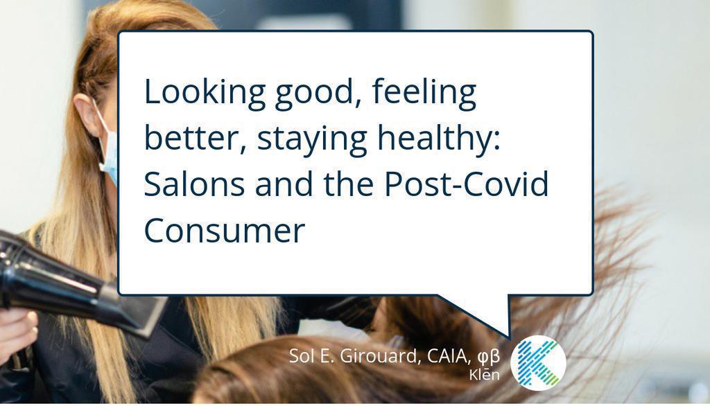 This speaks to the resilience of salons and salon owners who have made their businesses survive the past year.

Read the full article: Looking good, feeling better, staying healthy: Salons and the Post-Covid Consumer
▸ lttr.ai/vyeL

#HairSalons #smallbusiness