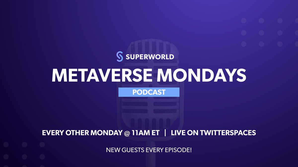 superworldapp's tweet photo. Hey #TeamSuperWorld 🌎 ❤️ , this #MetaverseMonday 🌐 take a journey with @EcocapsuleSk and GDGC Enterprises LLC. through #sustainability and #luxury!

Tune in Mon. April 25th at 11 AM ET to learn more about these exciting projects:
https://t.co/6rvnjNPpZW https://t.co/CVB5HTM15n