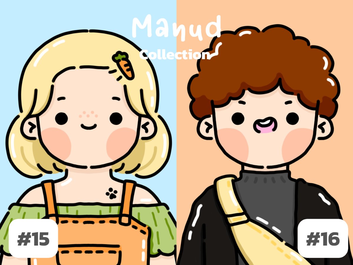Eve_Smeve's tweet photo. ไอเทมใหม่มาแล้ววววว~❤
✨New Item drop! #15-16
" Manud " collection😚
Available on : https://t.co/xlCfm1W1pA
#Polygon blockchain
Floor price : 0.01ETH
#Manud #NFTCommmunity #NFTs
#NFTpolygon #NFTdrops
#NFTcollections #NFTmarketplace https://t.co/Qy9TKFHSAa