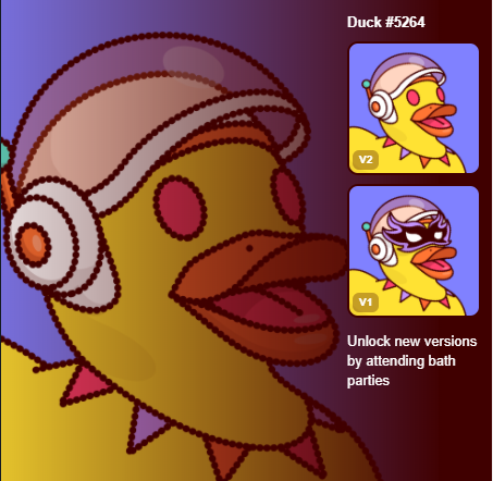 AnserPatris's tweet photo. What a journey for my @RubberDuckBP! I lost my headband on one but regained my mask and got a tattoo on the other! Wild party indeed!!! #BathParty #RDBP https://t.co/GV6YnM1Nna