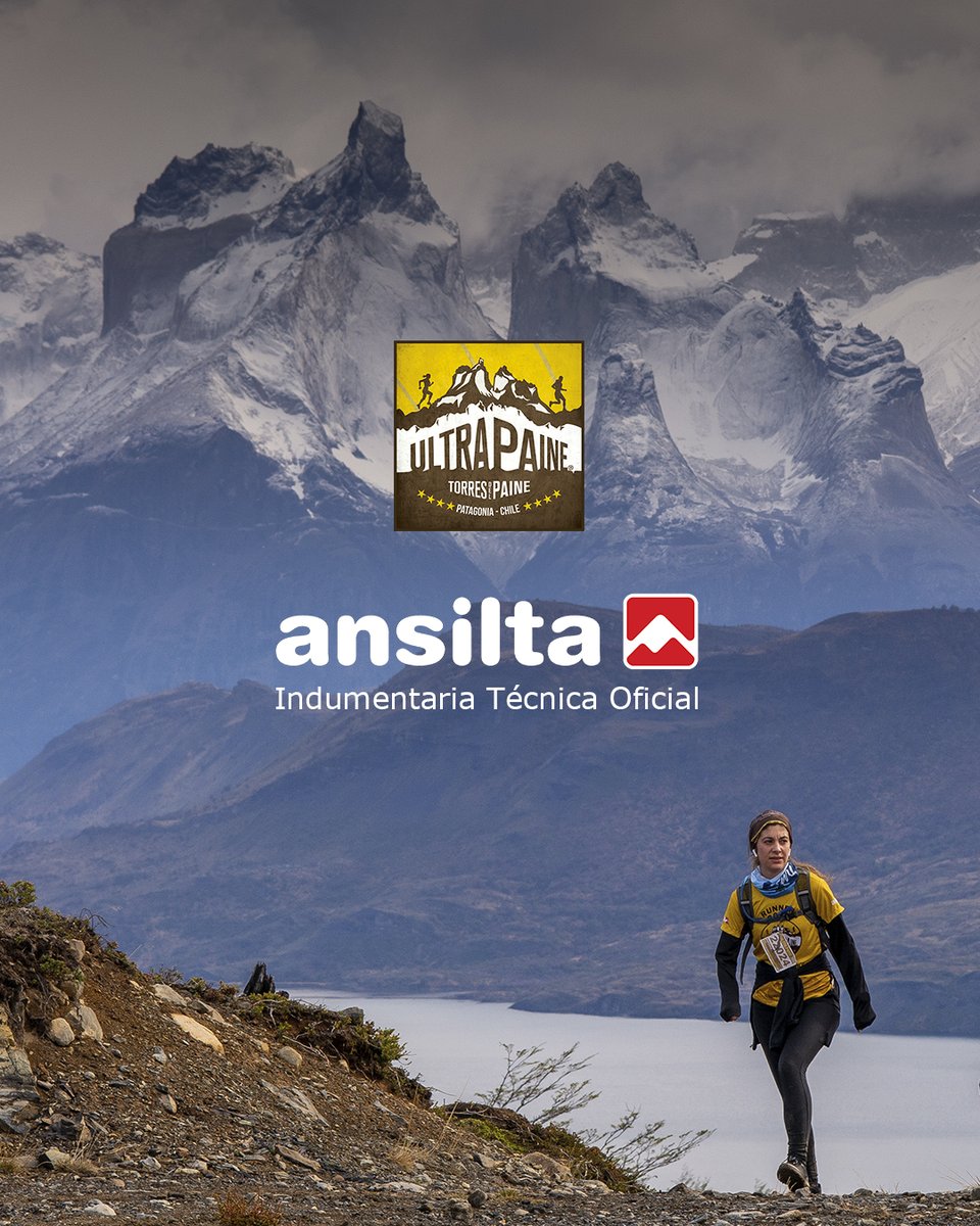 ✨🙂 Estamos felices de anunciar que por segundo año consecutivo ¡Ansilta® será la 'Indumentaria Técnica Oficial' de Ultra Paine®! instagram.com/p/CcntLUHsOXU/

#UltraPaine #UltraPaine2022 #AnsiltaChile #MountainMarathon #Trail #TrailRunning #TrailRun #UltraRunning #UltraTrail