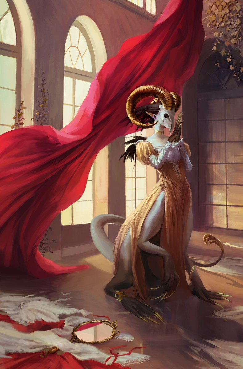 So excited to share this piece I made for <a href="/regaliazine/">Regalia for the Wretched @ COMPLETED</a> 
It was a delight to be a part of this project and work alongside so many amazing talented artists 💙💙💙