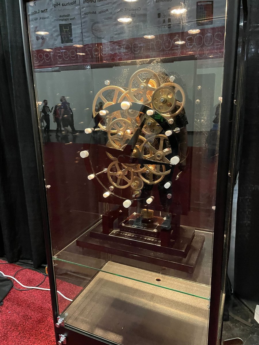 FRCBacon1902's tweet photo. Come to the @FRCTeams Hall of Fame booth, sponsored by @MouserElecEU, to see the @FIRSTHallofFame clock, meet the Mouser robot, watch the HOF teams' Chairman's videos, and participate in the scavenger hunt for a chance to win great HOF team prize packs! https://t.co/7VG40miIji