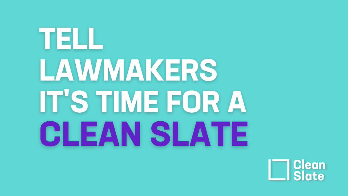 CleanSlate_Init's tweet photo. A10: Contact your lawmaker. Vote in local elections. Organize your community to call for change. Remember that you aren't alone and various advocacy and community groups are working towards the shared goals of making record clearance accessible and equitable. #CleanSlateTownHall https://t.co/6N2KrJIaeg