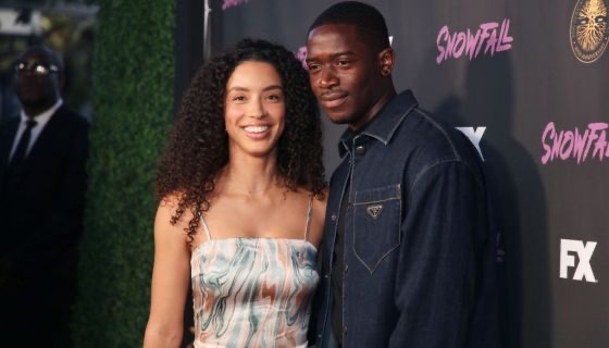 Bossip's tweet photo. ‘Brick By Brick’ Boo: Damson Idris Debuts New ‘Snowfall’ Sweetie, Hits The Red Carpet With Youtuber &amp; OVO Model Christina Santini https://t.co/iceOIF0rmJ https://t.co/oHQ7ot423T