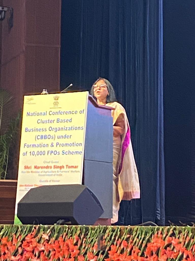 MD <a href="/sfacindia/">SFAC India</a> delivering context setting address during National conference for CBBOs under 10,000 #FPOs Scheme organised by MoA&amp;FW at C.Subramaniam Hall, NASC complex, Pusa, New Delhi. <a href="/AgriGoI/">Agriculture INDIA</a> <a href="/neelkamald/">neelkamal darbari</a> <a href="/PMOIndia/">PMO India</a> <a href="/nstomar/">Narendra Singh Tomar</a>