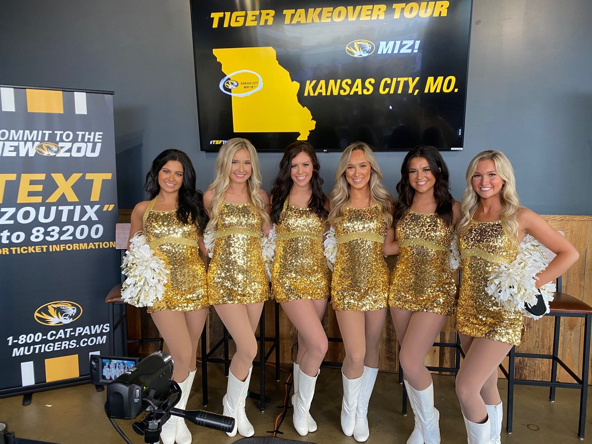 For <a href="/AllieWidick/">Allie</a>, her 1st <a href="/MizGoldenGirls/">Mizzou Golden Girls</a> appearance as a freshman was at <a href="/ChickenNPickle/">Chicken N Pickle®</a>. And last night, her last as a senior. (And a few Caravans in between.) Love having <a href="/MizzouAthletics/">Mizzou Athletics</a> #ComeHome to KC!
