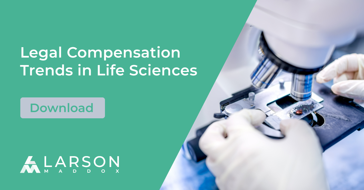 As compensation continues to play a role in legal professionals career decisions, do you know how your job offer compares with the rest of the industry? Find out the latest salary trends and how it is impacting the current life sciences market: bit.ly/3JUPa8B