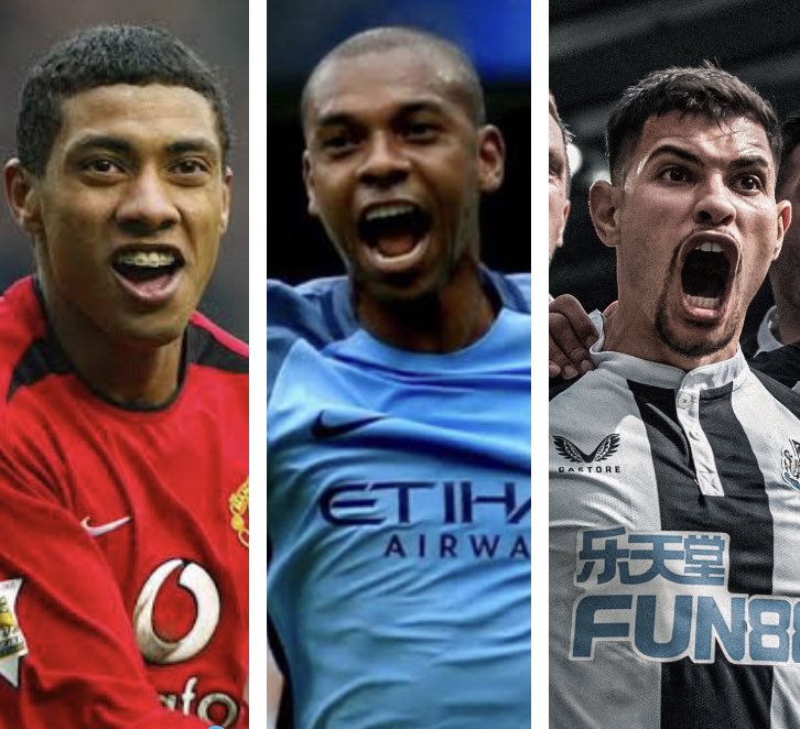 SAthleticano's tweet image. - Kléberson foi o primeiro brasileiro a jogar pelo Manchester United
- Fernandinho é considerado o maior brasileiro do futebol inglês
- Bruno Guimarães já encanta na Premier League

Club Athletico Paranaense, Senhoras e Senhores!
