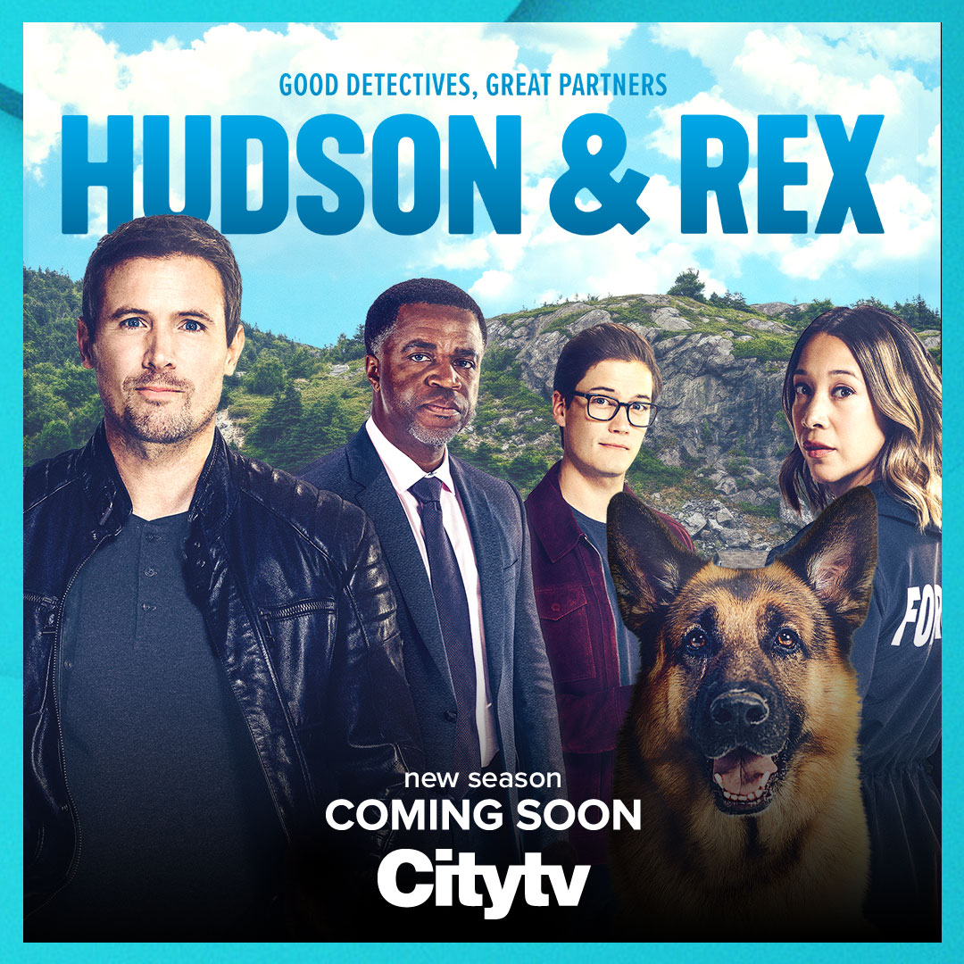 City_tv's tweet photo. Hey #HudsonAndRex fans! It's official 🐶🐾 An all-new Season 5 of @HudsonandRex is coming to Citytv 🤩💫 Follow us on social to get show updates and more! https://t.co/j74KgvCi8P